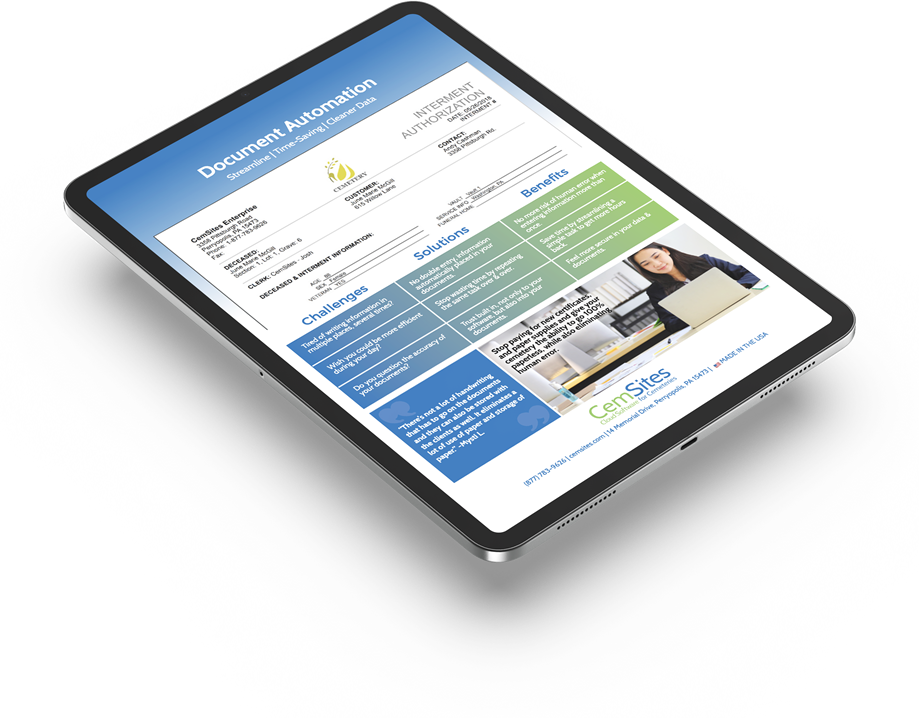Request a Document Automation PDF