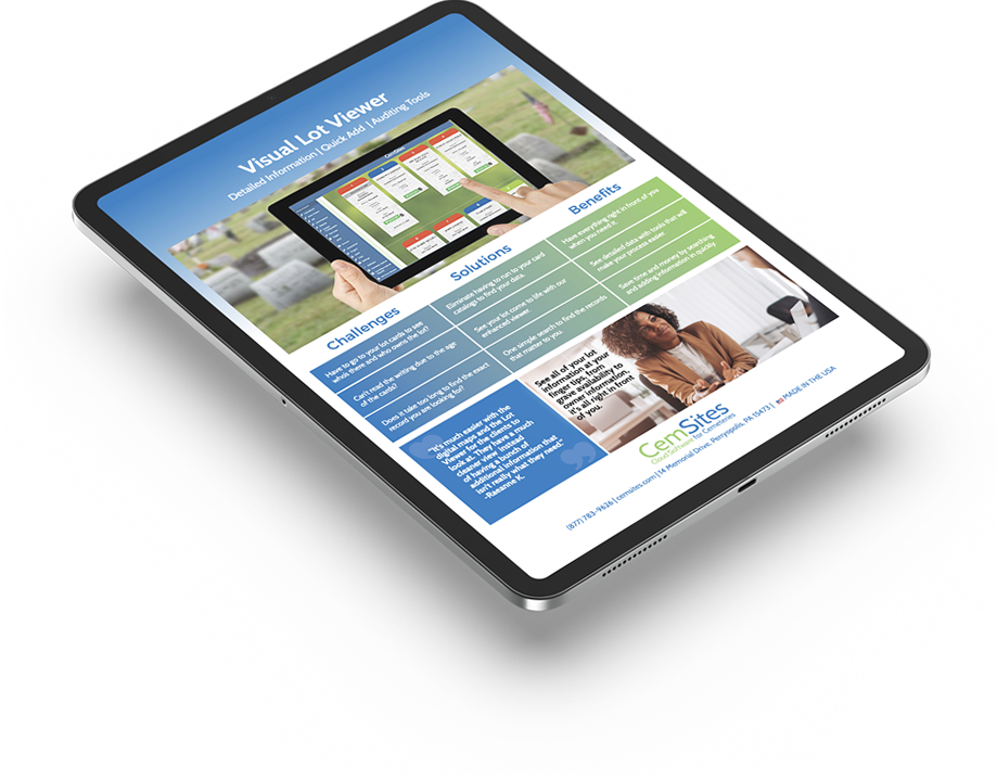 Request a Visual Lot Viewer PDF