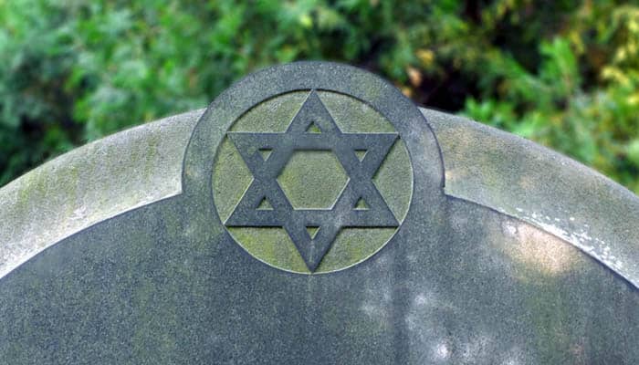 Jewish Cemetery Headstone